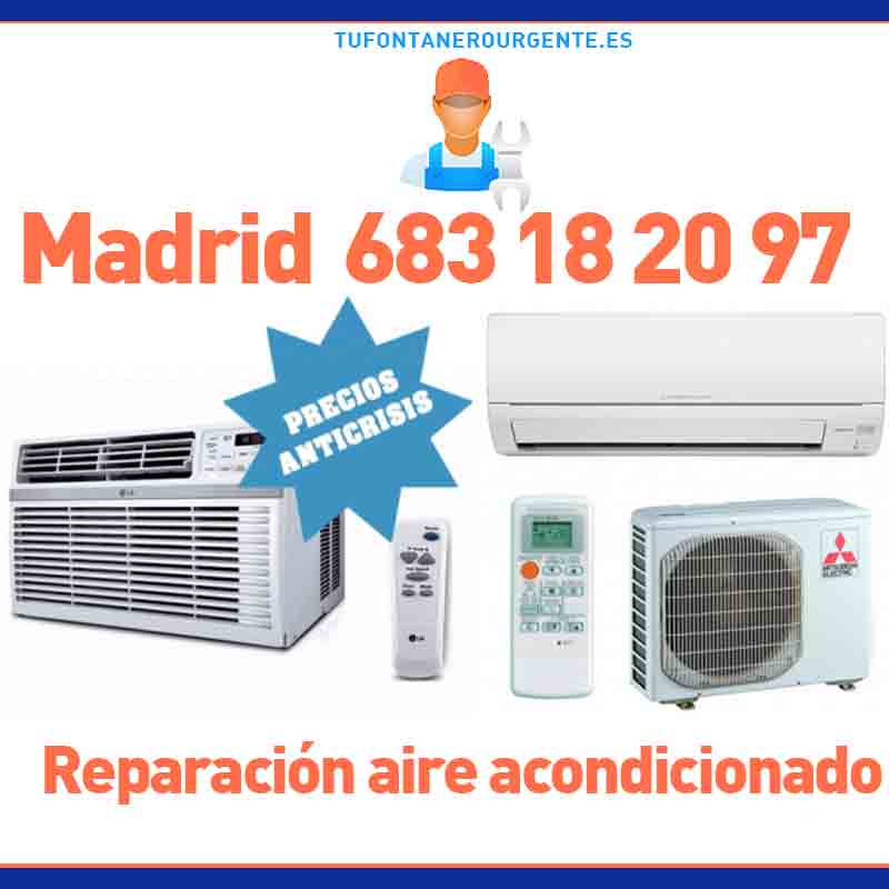 Reparación de aire acondicionado en Madrid